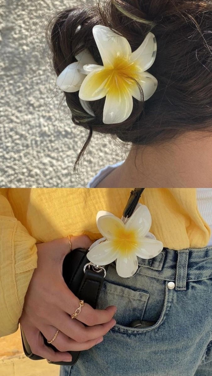 The flower claw clip (Large)