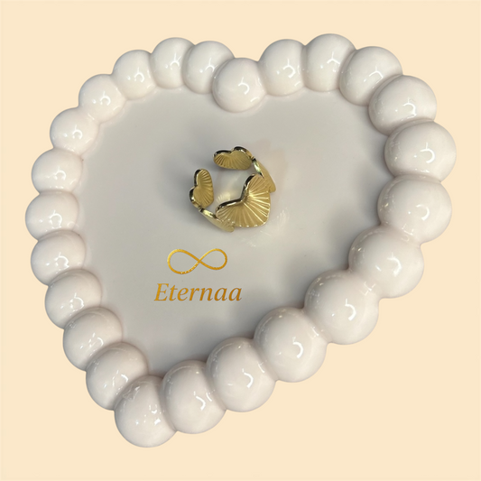 The Twin Heart Ring