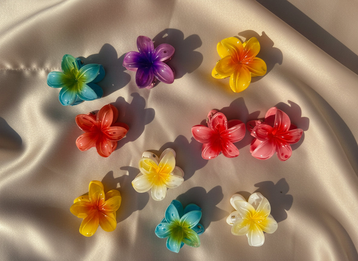 The flower claw clip (small)