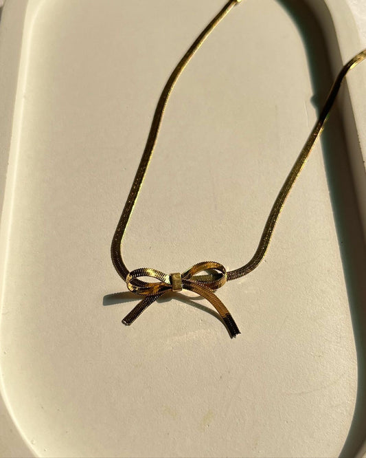 The Infinity Bow Pendant